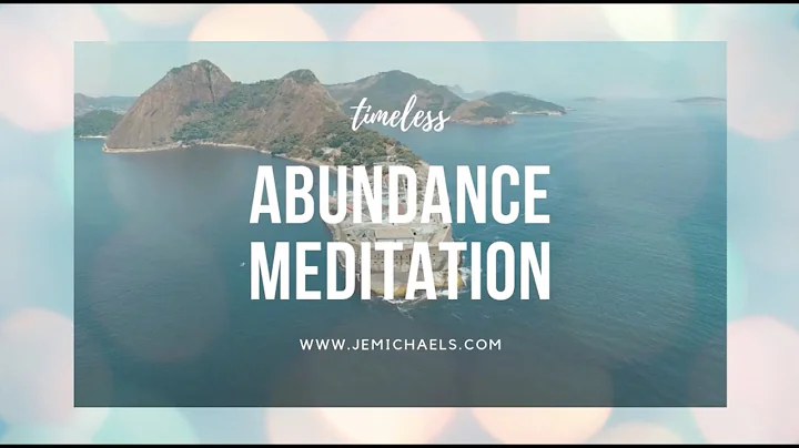 ABUNDANCE MEDITATION with Jennifer Michaels (Stres...