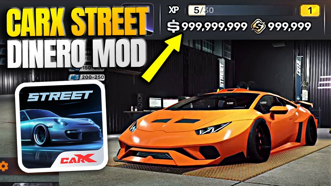🚗 CarX Street MOD/HACK DINERO INFINITO y TODO DESBLOQUEADO en