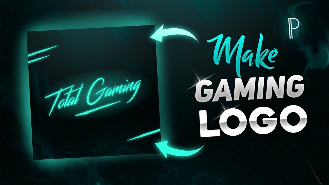 How to make gaming Logo | Glowing text logo in pixellab | #smarttechnolika ,