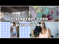 ROTINA DA SEMANA| CANGURU CHEGOU | FIZ UM INSTAGRAM NOVO
