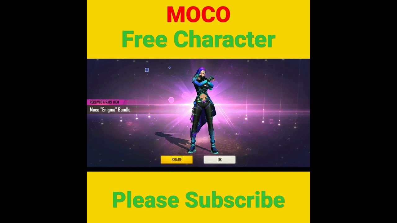 MOCO 👨‍💻👨‍💻 Free Character Full Upgrade Hacker Ability 😈 Garena Free Fire