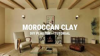 How to Apply Moroccan Clay Plaster | Step-by-Step Clay Plaster Tutorial screenshot 2