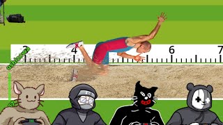 【４人】本当にレベルの低い陸上競技の世界へようこそ【Ragdoll Runners】