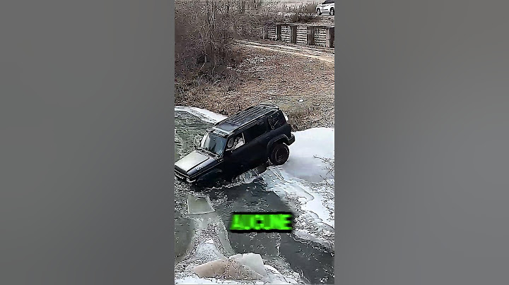 Ce 4x4 incroyable traverse une rivière sans problème ! 🌊🚙 #4x4 #voiture #riviere #incroyable #eau