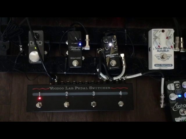 Voodoo Lab - Pedal Switcher and Commander Demo 3 - YouTube