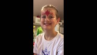 Face Painting Tutorial with Melissa Beasley: Canada Day Crown