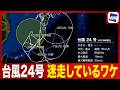 【なぜ迷走】台風24号はどこへ向かう?太平洋高気圧と気圧の谷が与える影響とは?〈気象予報士解説〉