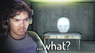 This is the WEIRDEST horror game Ive played...