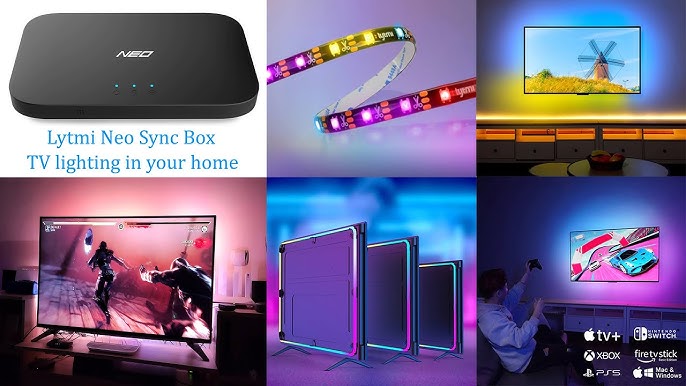  Customer reviews: Fancy LEDs Fancy Sync Box Ambient TV  Backlighting Syncing Box HDMI 2.0 All TV Sizes (70" to 90")