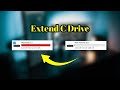 How to Increase C Drive Space Windows 11 | Extend Drive