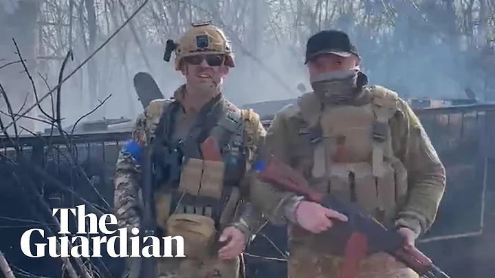 US volunteer soldiers appear in Ukraine frontline footage - DayDayNews