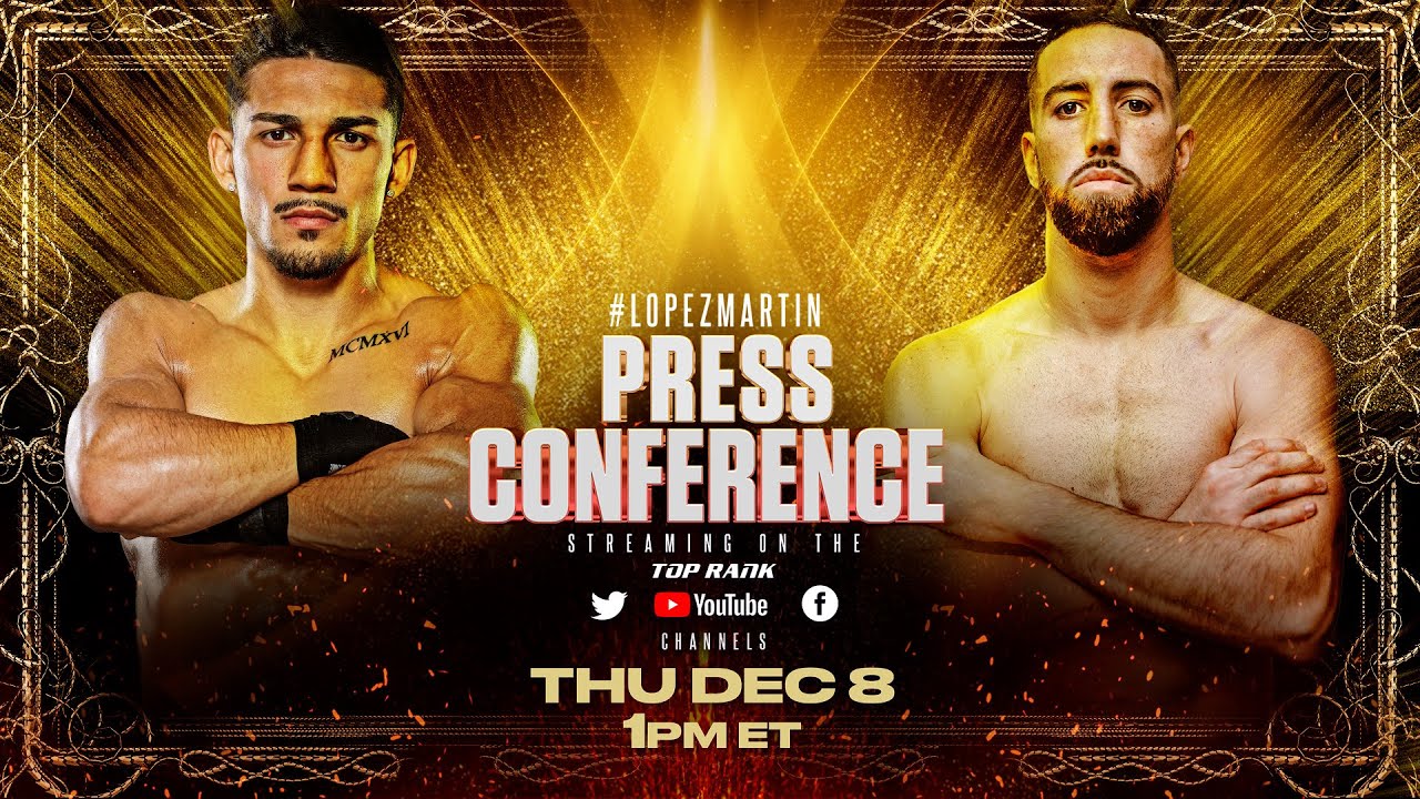 Teofimo Lopez vs Sandor Martin FINAL PRESS CONFERENCE