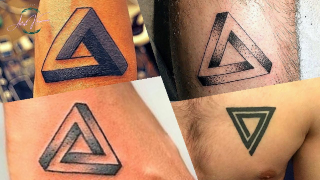 Geometric Tattoo - Triangle de Penrose tatoué sur l'avant-bras #tatouage # triangle #penrose #geome... - TattooViral.com | Your Number One source for  daily Tattoo designs, Ideas & Inspiration