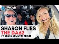 Sharon flies the diamond da62 on ifr cross country flight