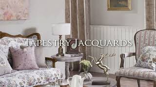 F\&F Fabrics : Collection video of Tapestry Jacquard : Upholstery \& Cushions