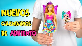Barbie VS L.O.L. ¡Sorpresa!  2 NUEVOS CALENDARIOS DE ADVIENTO CON SORPRESAS