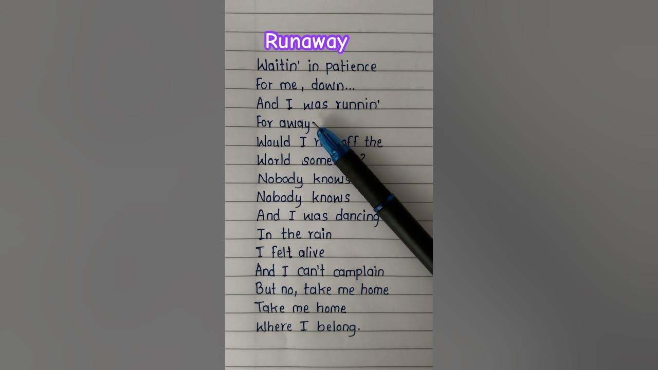 Runway ~ Aurora #aurora #runaway #lyrics #song #spotify #trending #lyricsvideo #shortfeed #viral