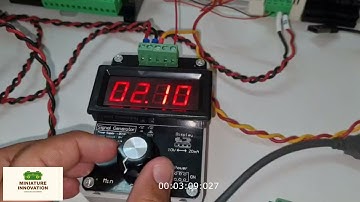 Analog input 0-10V PLC FX3U LE3U Mitsu | RD3A : miniature innovation