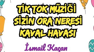 TİK TOK MÜZİĞİ SİZİN ORA NERESİ KAVAL HAVASI Resimi