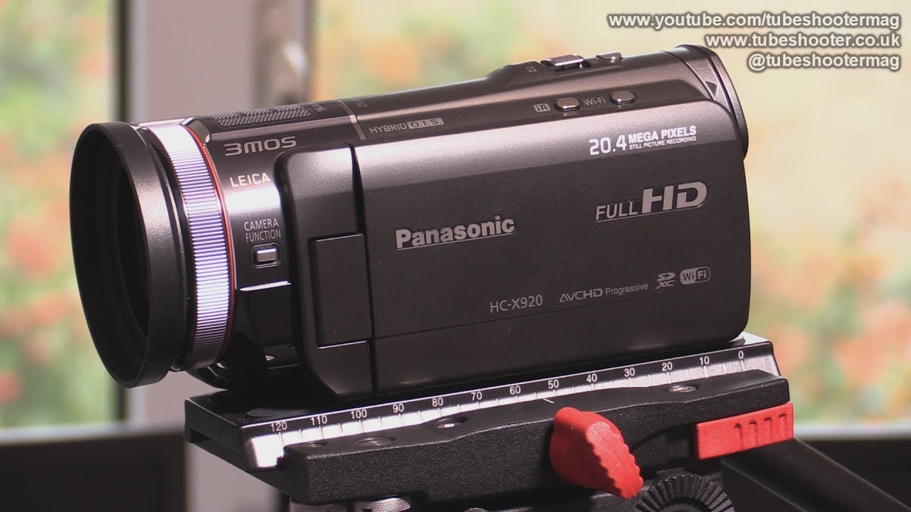 Review: Panasonic HC-X920 camcorder - YouTube