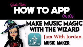 Make Music Magic with the Wizard Jam with Jordan on iOS - How To App on iOS! - EP 758 S11 screenshot 2