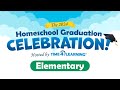 The 2024 homeschool graduation celebration elementary  time4learning