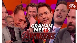 Graham Norton meets THE AVENGERS - The Graham Norton Show - BBC One