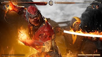 THE DOUBLE SCORPION COMBO - MK1 KENSHI RANKED