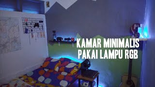 Untuk video kali ini aku melakukan makeover kamar pada ukuran 3x2,5 m. Konsep kamarnya dibuat ala ko. 