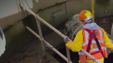 Large Inline Rubber Valve Installation Overview