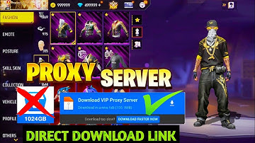 Free Fire Proxy Server 😱 | Proxy Server Free Fire | How to Download Proxy Server 🥳