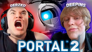 Derzko69 И Дипинс Играют В Portal 2 | Дерзко69 | Deepins