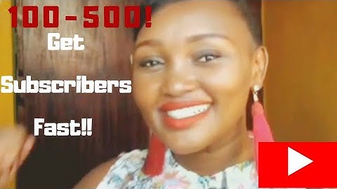 HOW to GET YOUR First 100 SUBSCRIBERS  FAST on YOUTUBE 2020 as a Small YOUTUBER
