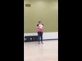 Me singing "getting to know you"