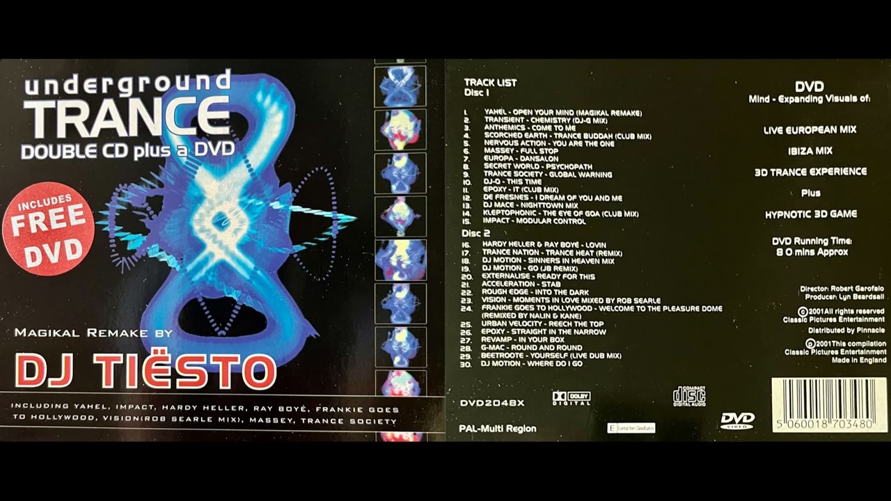 DJ Tiesto - Underground Trance (Disc 1) (Classic Trance Mix