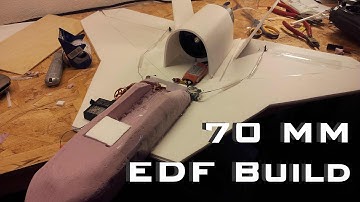 Scratch Built 70mm EDF Jet Built for Speed - Build Video