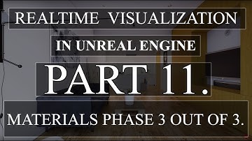 realtime architectural visualization tutorial in unreal Engine Part 11.