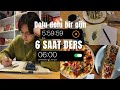 6’da UYANDIM, 6 SAAT ÇALIŞTIM…| Benimle Bir Gün 