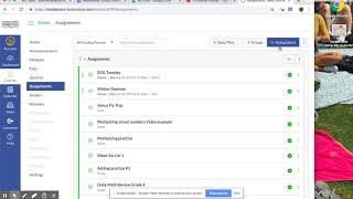 How to create assignments in Canvas with examples
