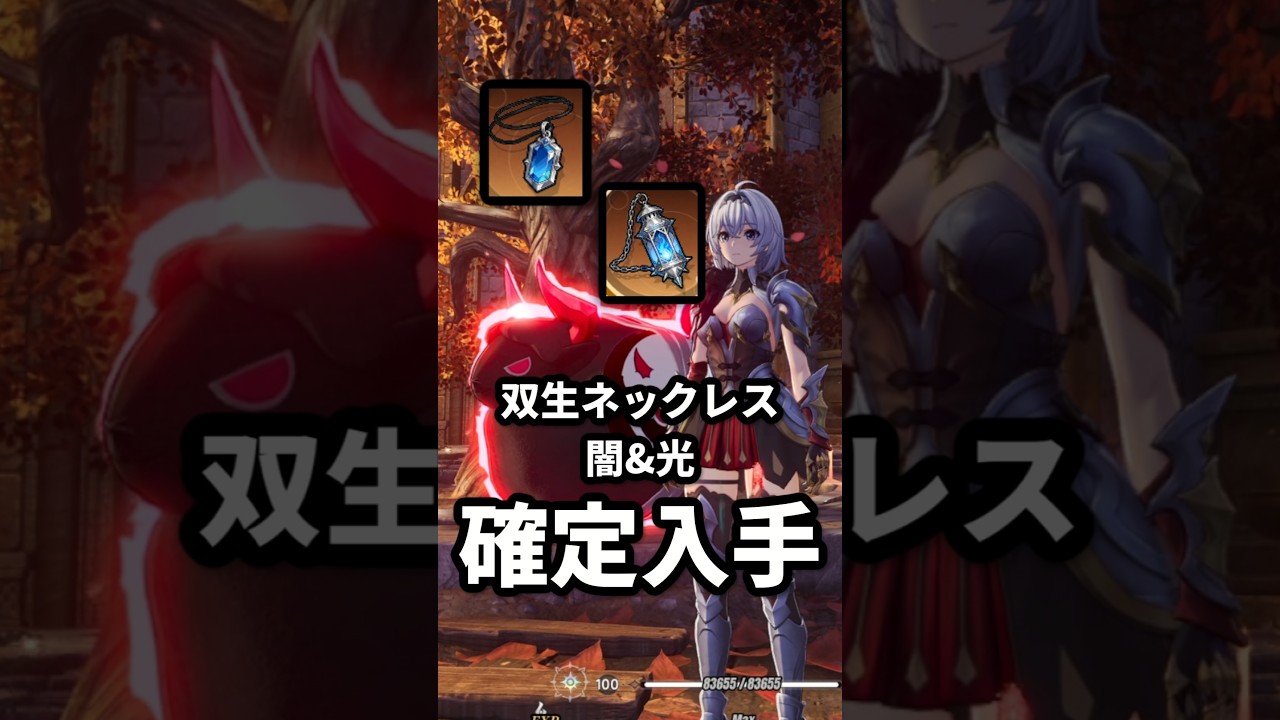 双生ネックレス光&闇の両方が確定ドロップする宝箱を紹介!(九百九十九夜/999夜)【NTE】