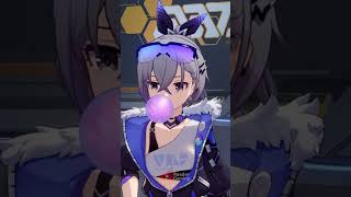 Silver Wolf Being Cute Honkai Star Rail