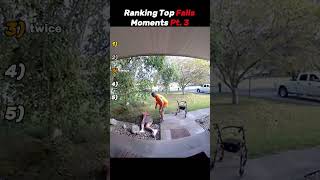 Ranking Funniest Falling EVER #funny #fails #shorts #ranking