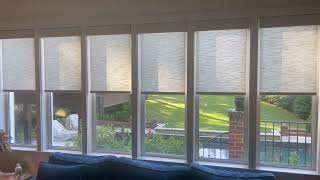 Hunter Douglas Alta Window Fashions, motorized, roller shades, integrated into custom smart home screenshot 3