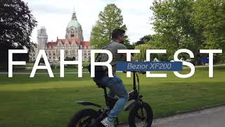 The BEZIOR XF200 e-bike is awesome: 1000W motor, 15AH exchangeable battery and 20 inch fat tire.