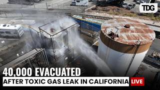 LIVE: Toxic Gas Leaks From Chemical Tank in California After Hazmat Incident | Evacuations Underway