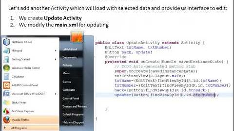 Day 15  Content Provider  Using Contacts API  Part 2 on Vimeo