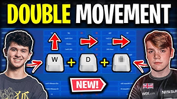 The BEST Double Movement Settings In Fortnite! Wooting