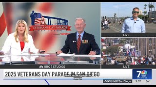 2025 San Diego Veterans Day Parade honors those who served | NBC 7 San Diego