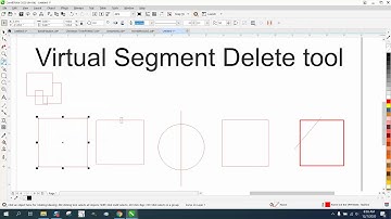 Corel Draw Tips & Tricks Virtual Segment Delete Tool Part 2