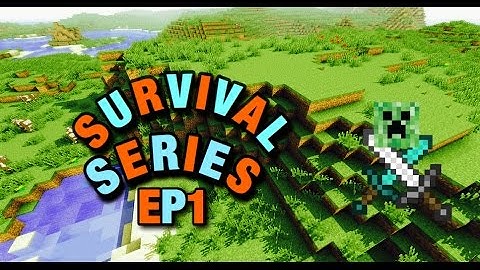Survival series EP1 mine craft pocket edition (MCPE)